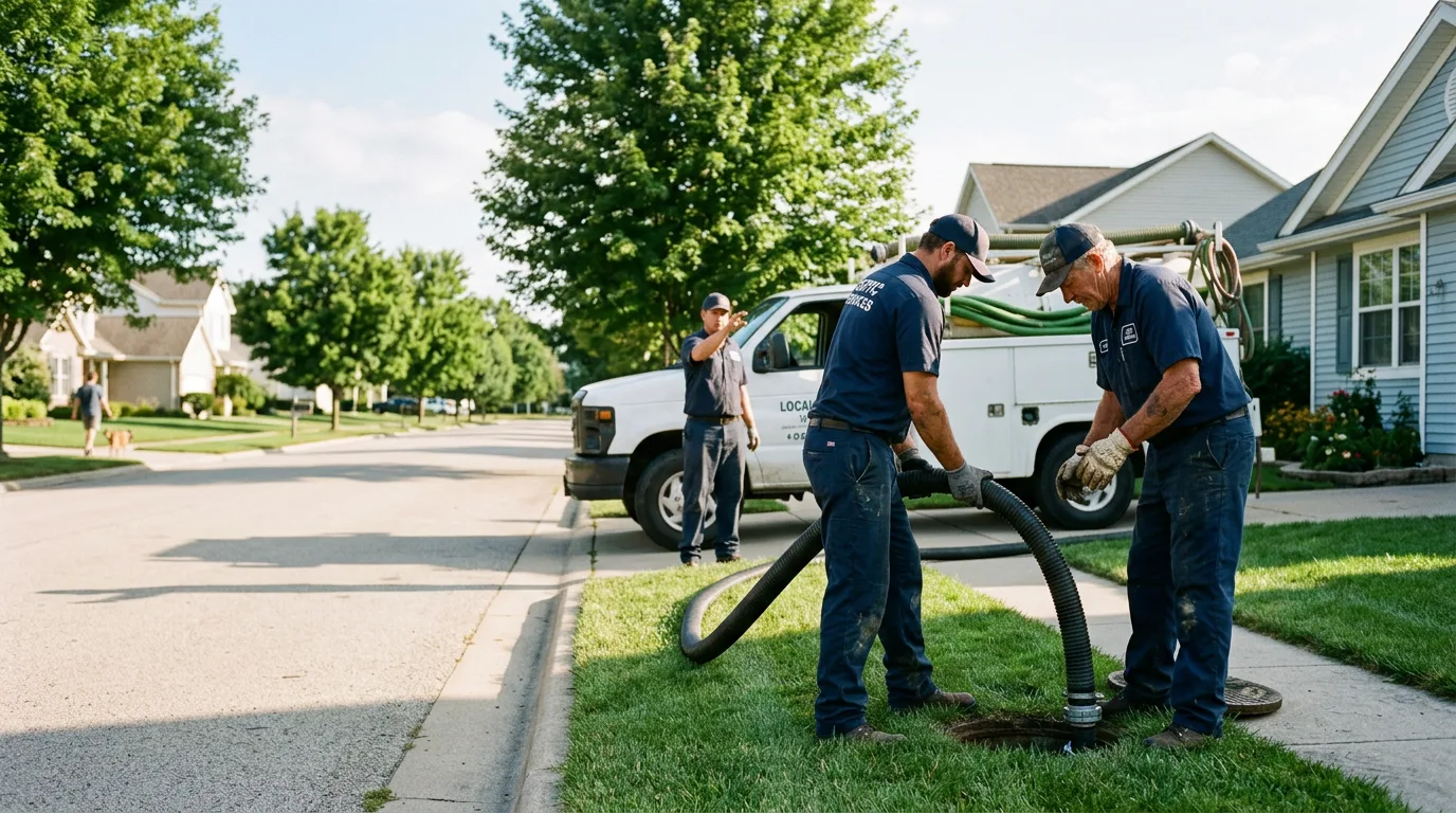 Septic Tank Cleaning in Fairchild Air Force Base, WA